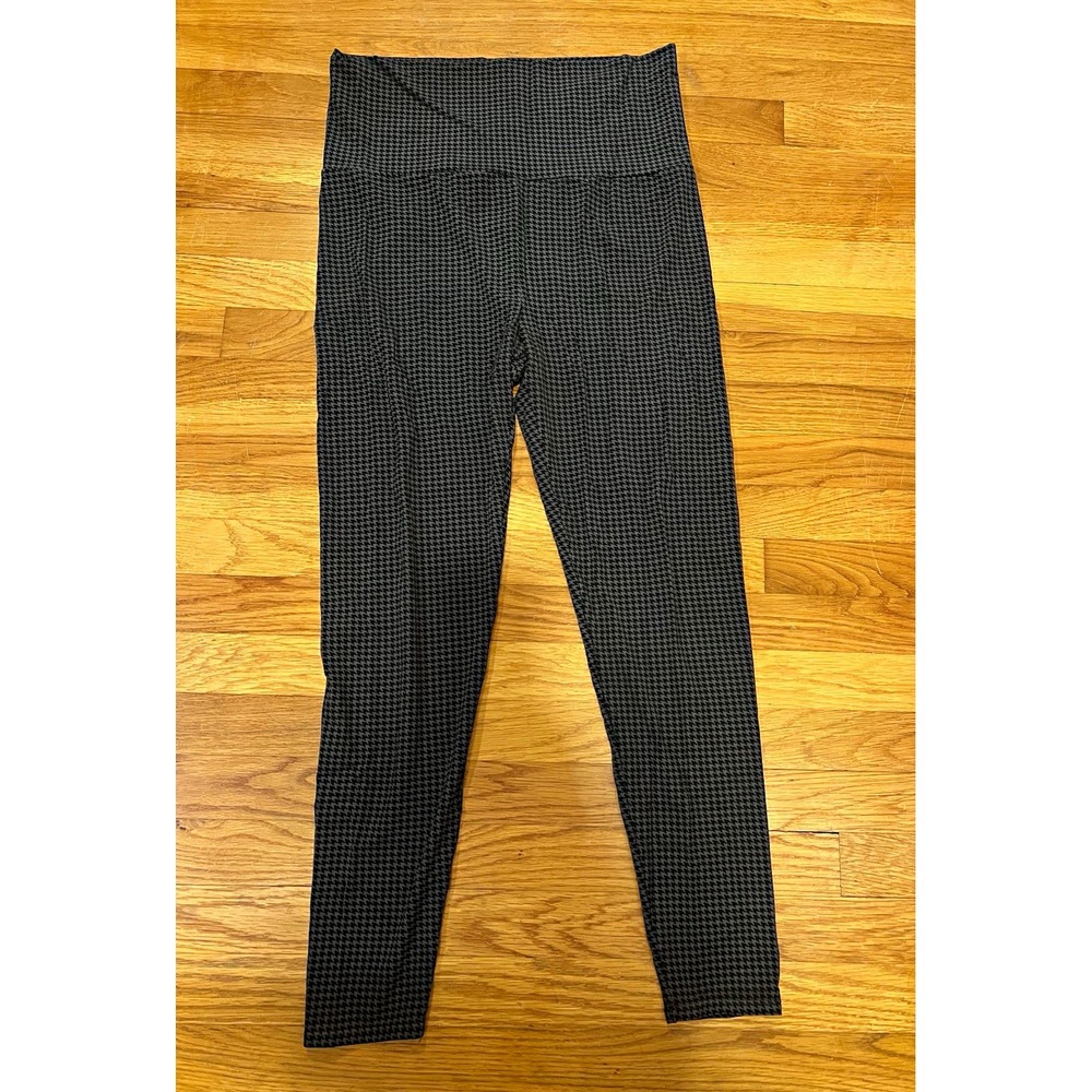 Hatch The Ultimate Before During After Leggings Medium High Rise Houndstooth